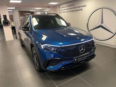 Blåmetal Brugt 2025 Mercedes EQB300 AMG line SUV | 399.900 kr. (Dyr)