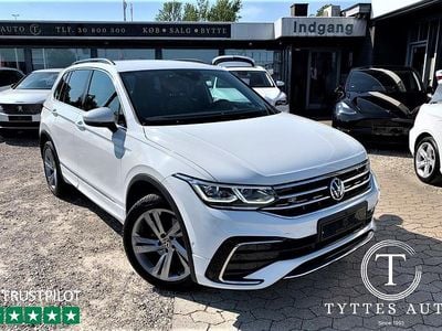 Hvidmetal Brugt 2021 VW Tiguan R-line SUV | 359.800 kr. (Lidt for dyr)