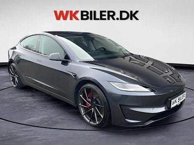 Brugt Tesla Model 3 Performance 461 kW (627 HK) 2024 Gråmetal Sedan