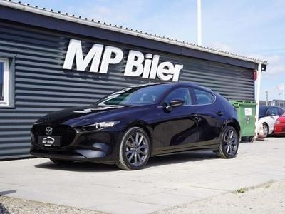Sortmetal Brugt 2020 Mazda 3 Sky Sedan | 169.900 kr. (God pris)