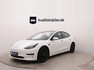 Hvidmetal Brugt 2021 Tesla Model 3 Standard Range Plus Sedan | 189.900 kr. (Fair pris)