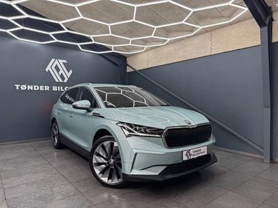 Sølvmetal Brugt 2021 Skoda Enyaq iV Lounge SUV | 259.500 kr. (Fair pris)