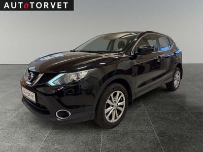 Sort Brugt 2017 Nissan Qashqai Acenta SUV | 104.700 kr. (God pris)