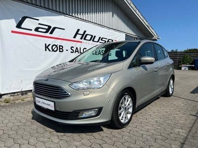 Champagnemetal Brugt 2016 Ford C-MAX Titanium MPV | 84.900 kr. (Dyr)