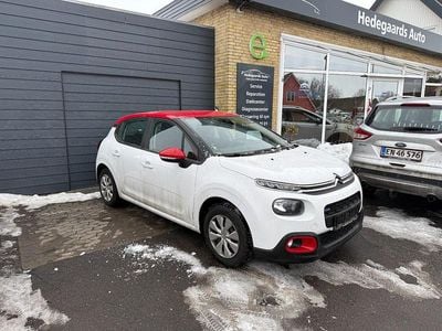 Brugt Citroën C3 Feel 82 HK (60 kW) 2017 Hvid Hatchback