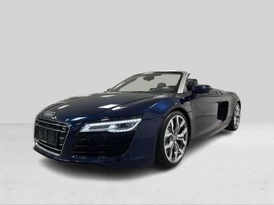 Brugt Audi R8 Spyder 525 HK (386 kW) 2014 Blå Cabriolet