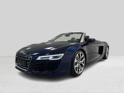 Blå Brugt 2014 Audi R8 Spyder Cabriolet | 650.000 kr.