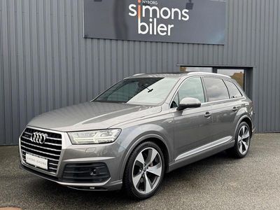 Gråmetal Brugt 2015 Audi Q7 S-Line SUV | 185.000 kr.