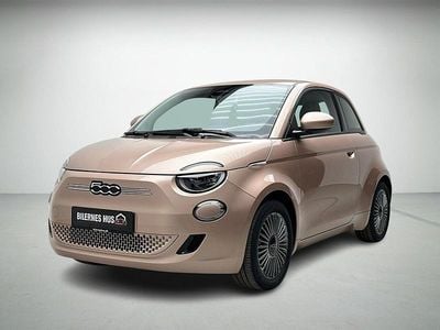 Champagnemetal Brugt 2023 Fiat 500e Icon | 124.900 kr. (Fair pris)