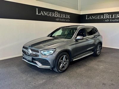 Gråmetal Brugt 2019 Mercedes GLC220 AMG line SUV | 499.500 kr. (Dyr)