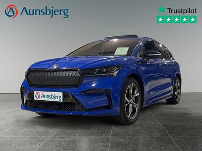 Blå Brugt 2024 Skoda Enyaq iV SportLine SUV | 349.500 kr. (Fair pris)