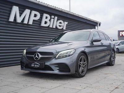 Koksmetal Brugt 2019 Mercedes C220 AMG line Stationcar | 299.900 kr. (Lidt for dyr)