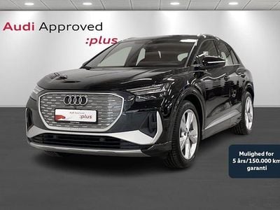 Sortmetal Brugt 2024 Audi Q4 e-tron S-Line SUV | 399.900 kr. (Fair pris)