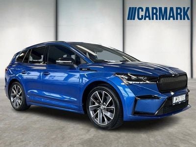 Blå Brugt 2022 Skoda Enyaq iV SportLine SUV | 219.900 kr. (God pris)