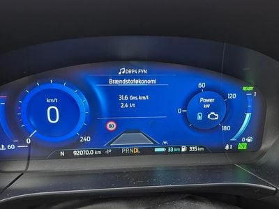 Brugt Ford Kuga Vignale 225 HK (165 kW) 2021 Rød SUV