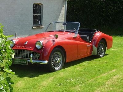 Brugt Triumph TR3 101 HK (74 kW) 1960 Rød Cabriolet