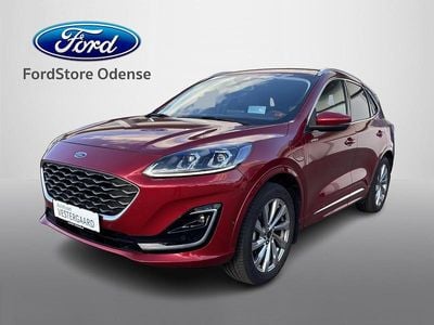 Rød Brugt 2023 Ford Kuga Vignale SUV | 294.600 kr. (Lidt for dyr)