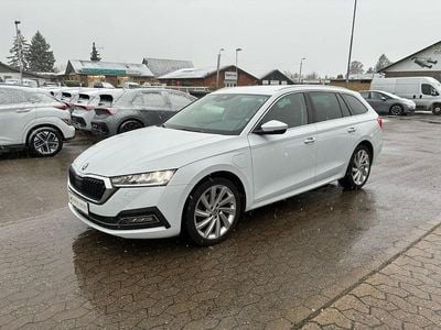 Hvid Brugt 2021 Skoda Octavia Stationcar | 198.900 kr. (God pris)