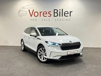 Brugt Skoda Enyaq iV Loft 194 kW (265 HK) 2022 Hvidmetal SUV