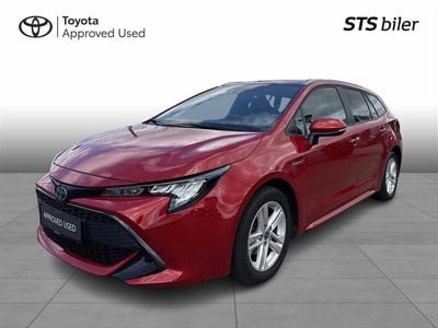 Rødmetal Brugt 2021 Toyota Corolla Active Stationcar | 219.900 kr. (God pris)