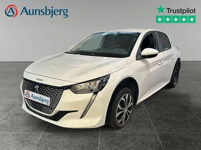 Hvid Brugt 2021 Peugeot e-208 Active Hatchback | 114.500 kr. (Fair pris)