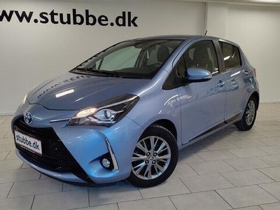 brugt Toyota Yaris Hybrid 1,5 Hybrid Premium E-CVT 100HK 5d Trinl. Gear A+++ Bliv ringet opSkriv til os