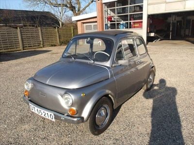 Sølv Brugt 1970 Fiat 500 | 59.000 kr.