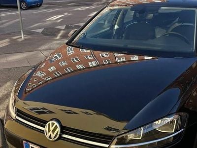 Brugt VW Golf VII Trendline 125 HK (91 kW) 2017 Sort Hatchback