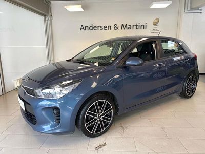 Smokeblue Brugt 2017 Kia Rio Base Hatchback | 88.600 kr. (Lidt for dyr)