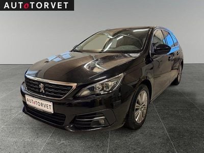 Sort Brugt 2018 Peugeot 308 Allure Sky Stationcar | 72.900 kr. (Super pris)