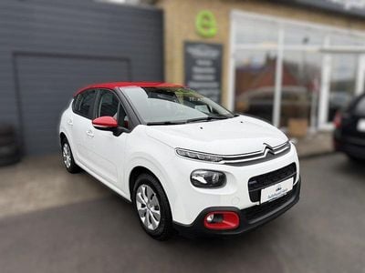 Brugt Citroën C3 Feel 82 HK (60 kW) 2017 Hvid Hatchback