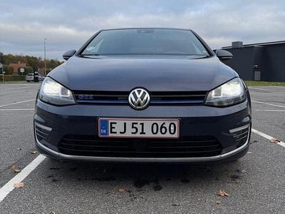 Blå Brugt 2015 VW Golf VII GTE Hatchback | 97.500 kr. (God pris)