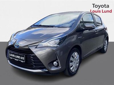 brugt Toyota Yaris Hybrid 1,5 B/EL Limited E-CVT 100HK 5d Trinl. Gear A+++