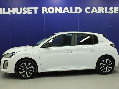 Hvid Brugt 2025 Peugeot e-208 Style Hatchback | 169.900 kr. (Lidt for dyr)