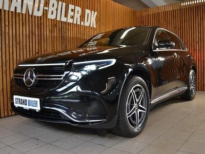 Brugt Mercedes EQC400 AMG line 300 kW (408 HK) 2020 Sort SUV