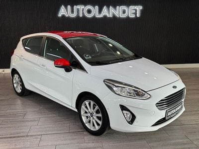 Hvid Brugt 2017 Ford Fiesta Titanium Hatchback | 74.800 kr. (Fair pris)