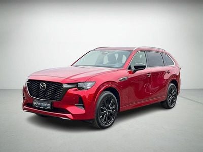 Rød Ny 2024 Mazda CX-80 Homura-Line SUV | 644.900 kr.