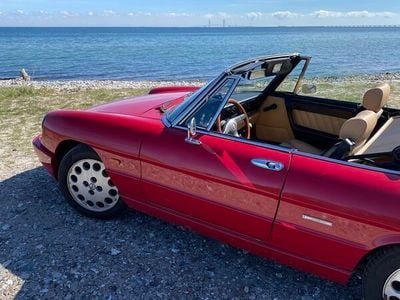 Brugt Alfa Romeo Spider 1991 Rød Cabriolet
