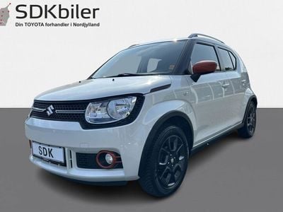 Pearl white Brugt 2017 Suzuki Ignis GL Hatchback | 74.900 kr. (God pris)