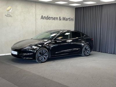 Sort Brugt 2023 Tesla Model 3 Sedan | 279.800 kr. (Dyr)