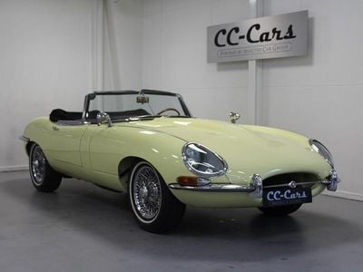 Brugt Jaguar E-Type S 1967 Gul Cabriolet