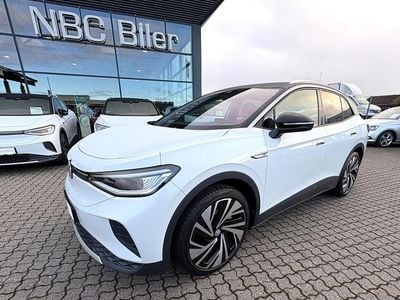 Hvid Brugt 2021 VW ID.4 Pro Performance SUV | 249.780 kr. (Lidt for dyr)