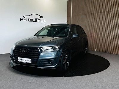 Sortmetal Brugt 2018 Audi Q7 S-Line SUV | 749.700 kr.