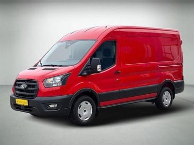 Rød Ny 2024 Ford Transit Trend Van | 299.900 kr.
