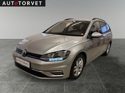 Champagnemetal Brugt 2018 VW Golf VII Comfortline Stationcar | 94.700 kr. (Super pris)