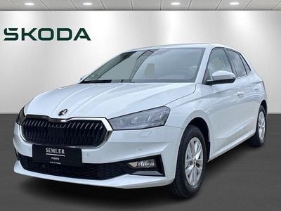 Hvid Brugt 2023 Skoda Fabia Selection Hatchback | 204.900 kr. (Dyr)