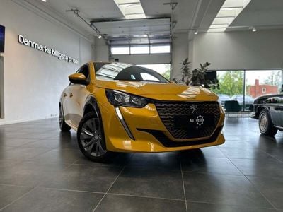 Gul Brugt 2021 Peugeot e-208 Active Hatchback | 124.999 kr. (Lidt for dyr)