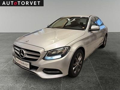 Sølvmetal Brugt 2014 Mercedes C220 Sedan | 159.700 kr.