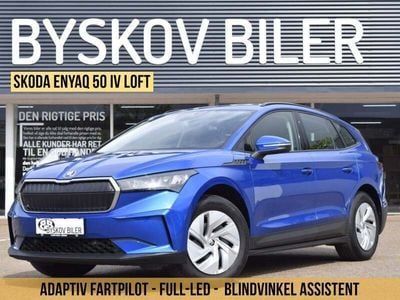 Blåmetal Brugt 2023 Skoda Enyaq iV SUV | 189.995 kr. (God pris)