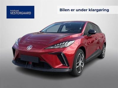 Rød Ny 2025 MG MG4 EV Luxury Hatchback | 199.700 kr. (Fair pris)